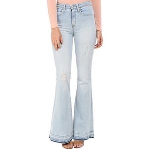 NWT lovers & freinds flare jeans